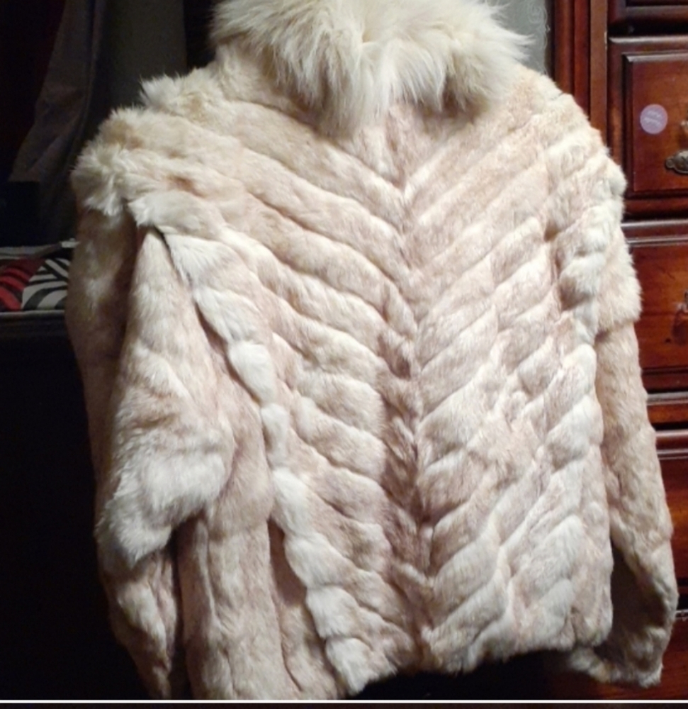 Mademoiselle  real fur coat
